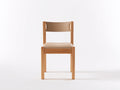 Sillas de comedor madera natural 45 x 50 x 80 cm - beige-natural - para comedor diseño nórdico